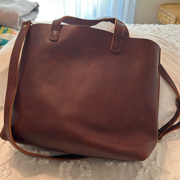 PLG Medium Crossbody tote Cognac - Picture 2 of 4